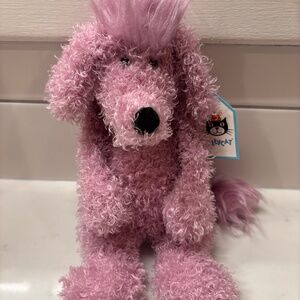 Jellycat small lilac bunglie poodle